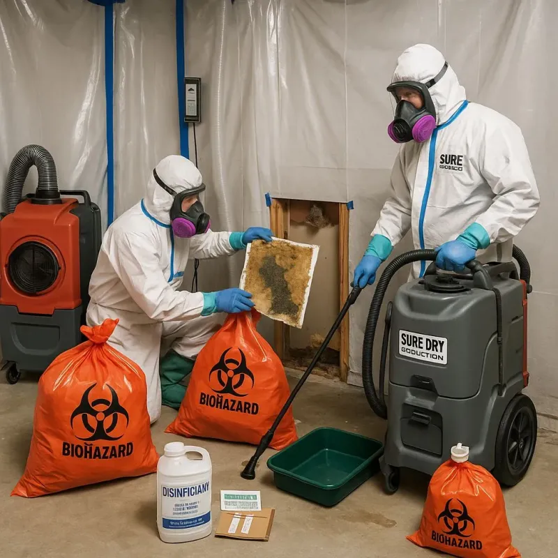 Contaminated Water Handling Protocols process in Camp Meeker, CA